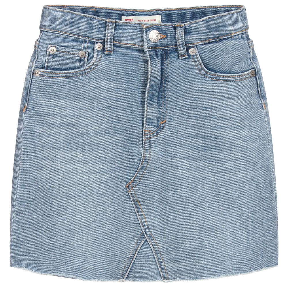 Levi's - Jupe bleue en denim Ado fille | Childrensalon