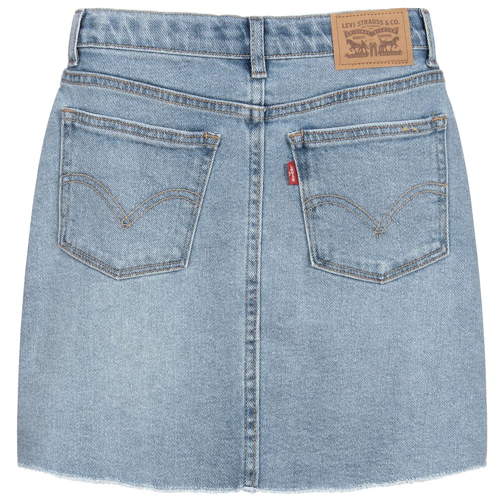 Levi blue top jean skirt