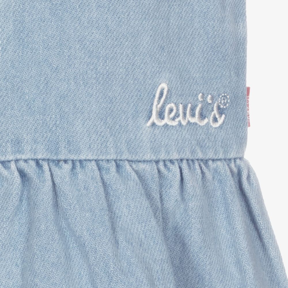 Levi's-Teen Girls Blue Denim Top | Childrensalon Outlet