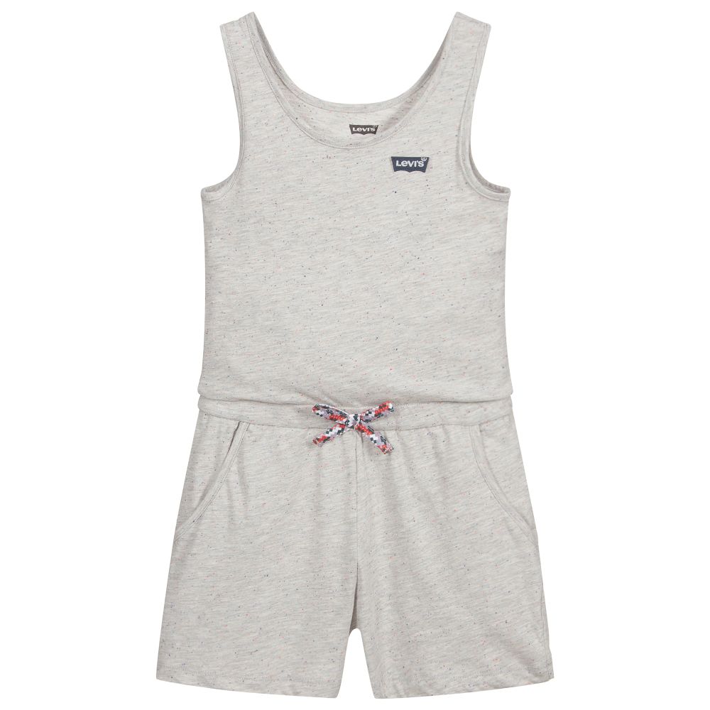 Levi's - Combi-short grise Ado fille | Childrensalon