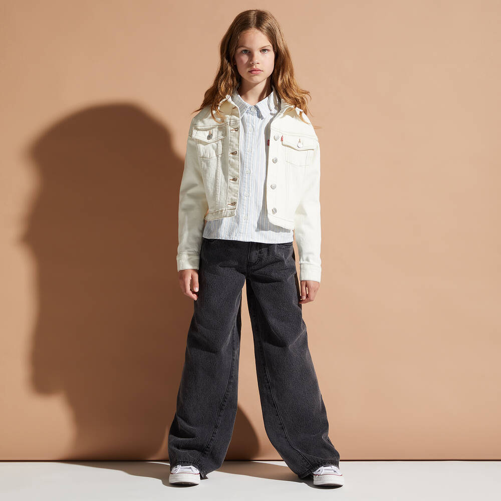 Denim jacket for teenage girl sales