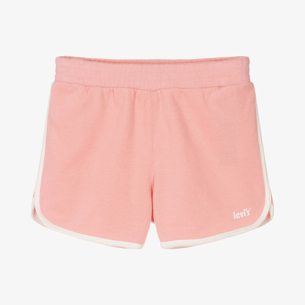 Levi's - Short rose en coton ado fille | Childrensalon