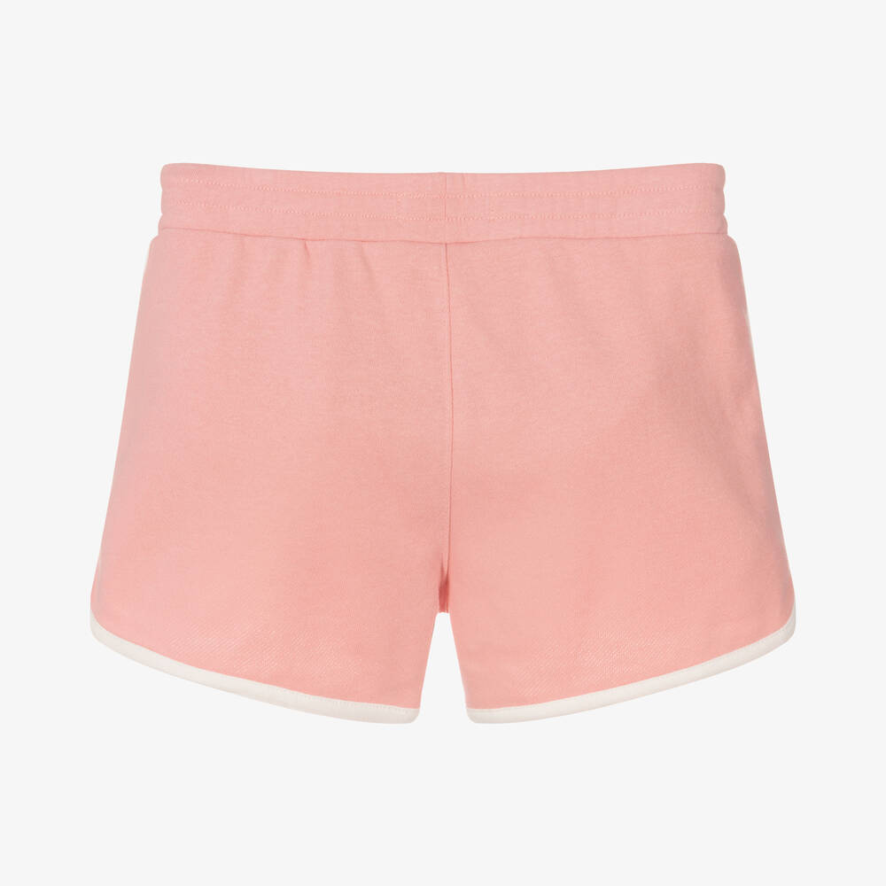 Levi's-شورت تينز بناتي قطن جيرسي لون زهري | Childrensalon Outlet