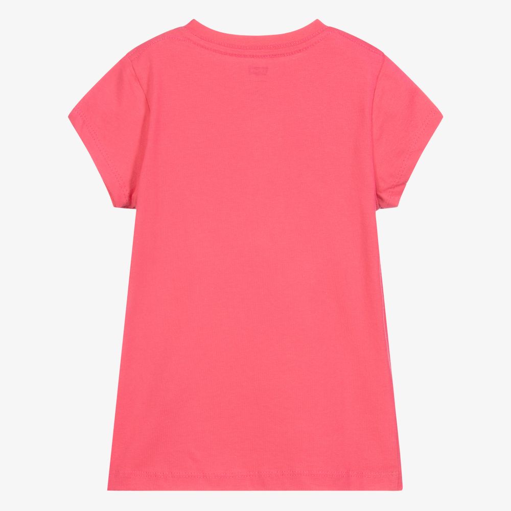 Levi's-Teen Girls Pink Logo T-shirt | Childrensalon Outlet