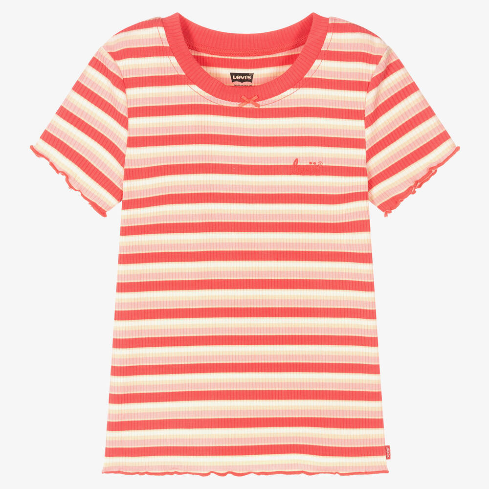 Girls levi t shirt new arrivals