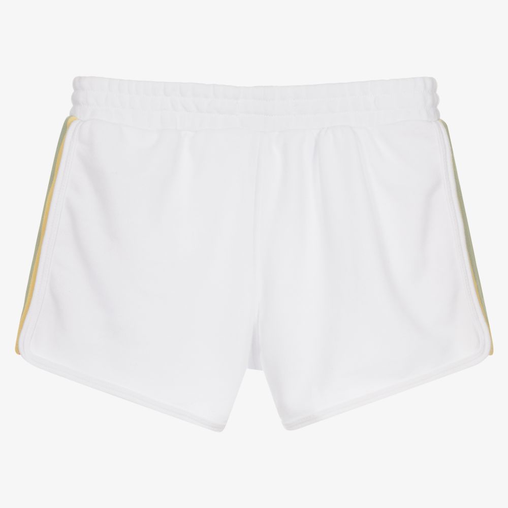 Levi's-Белые хлопковые шорты для девочек-подростков | Childrensalon Outlet
