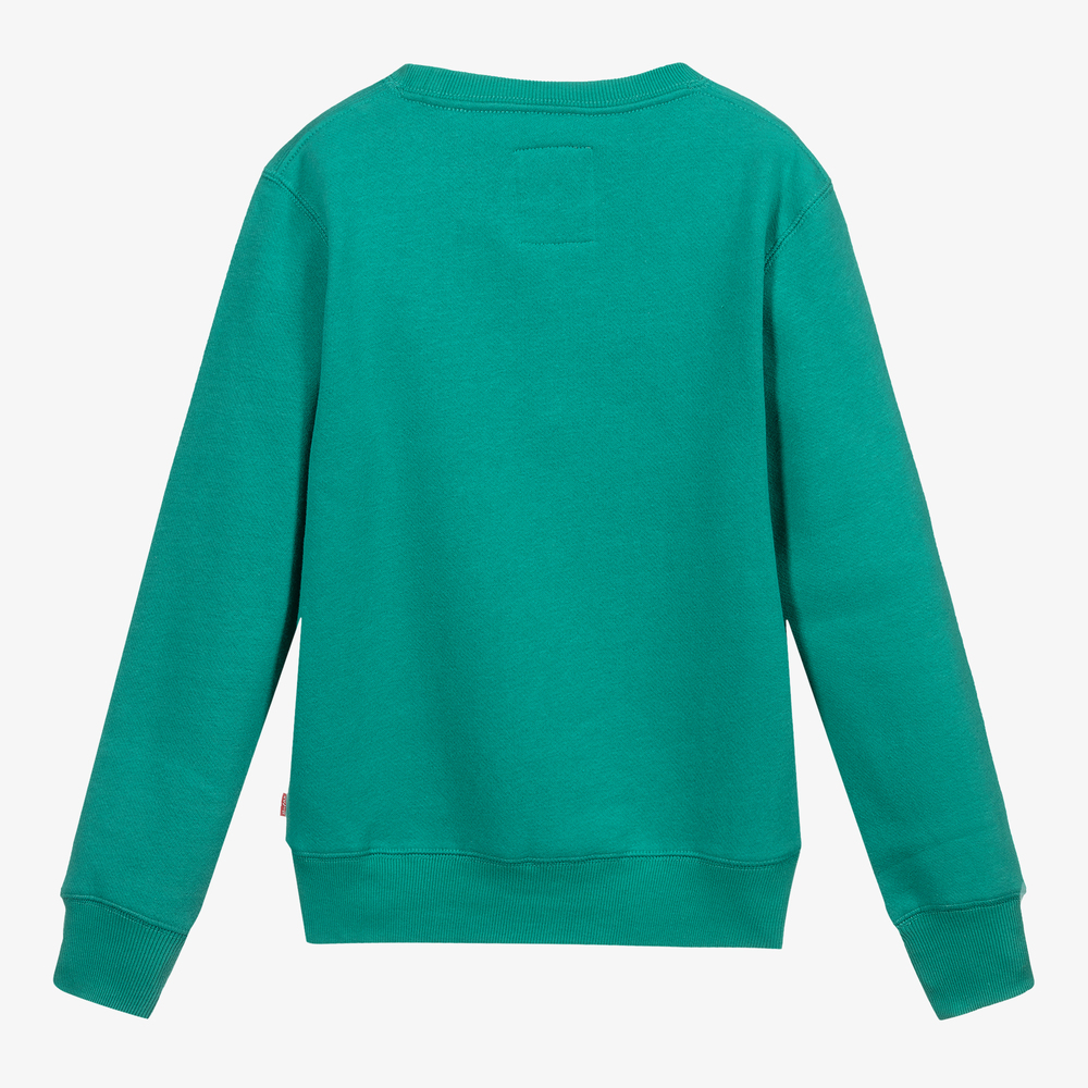 【特別セール品】 Levi's - Teen Green Logo Sweatshirt | Childrensalon Outlet トップス