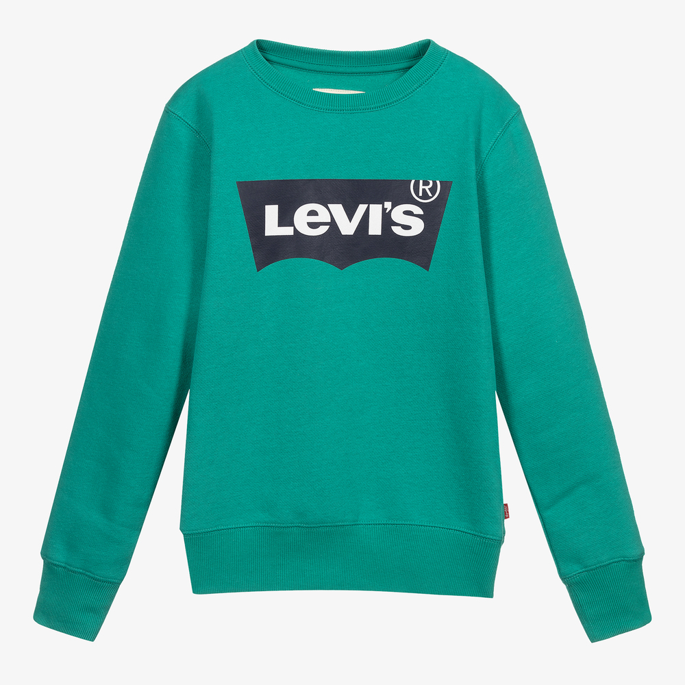 levi s green sweatshirt