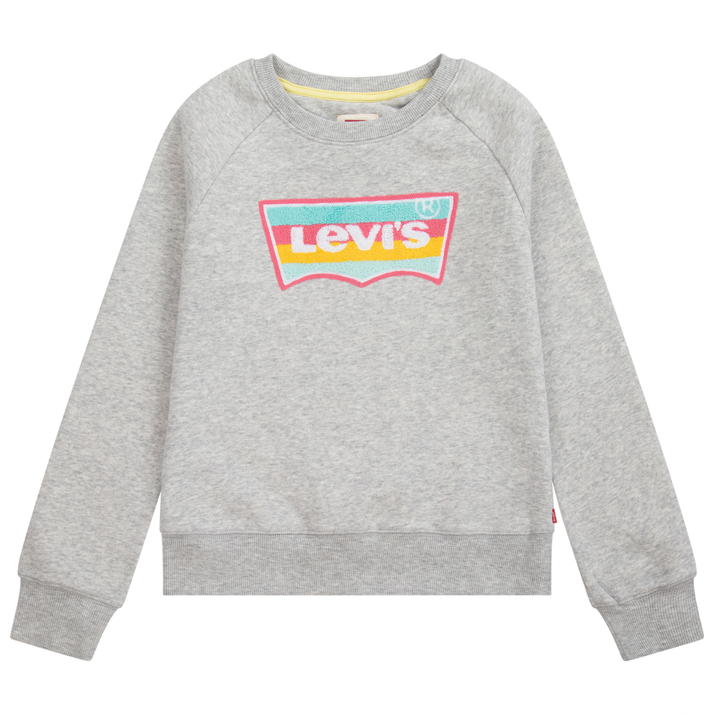 Levi's - Teen Grey Logo Sweatshirt | Childrensalon