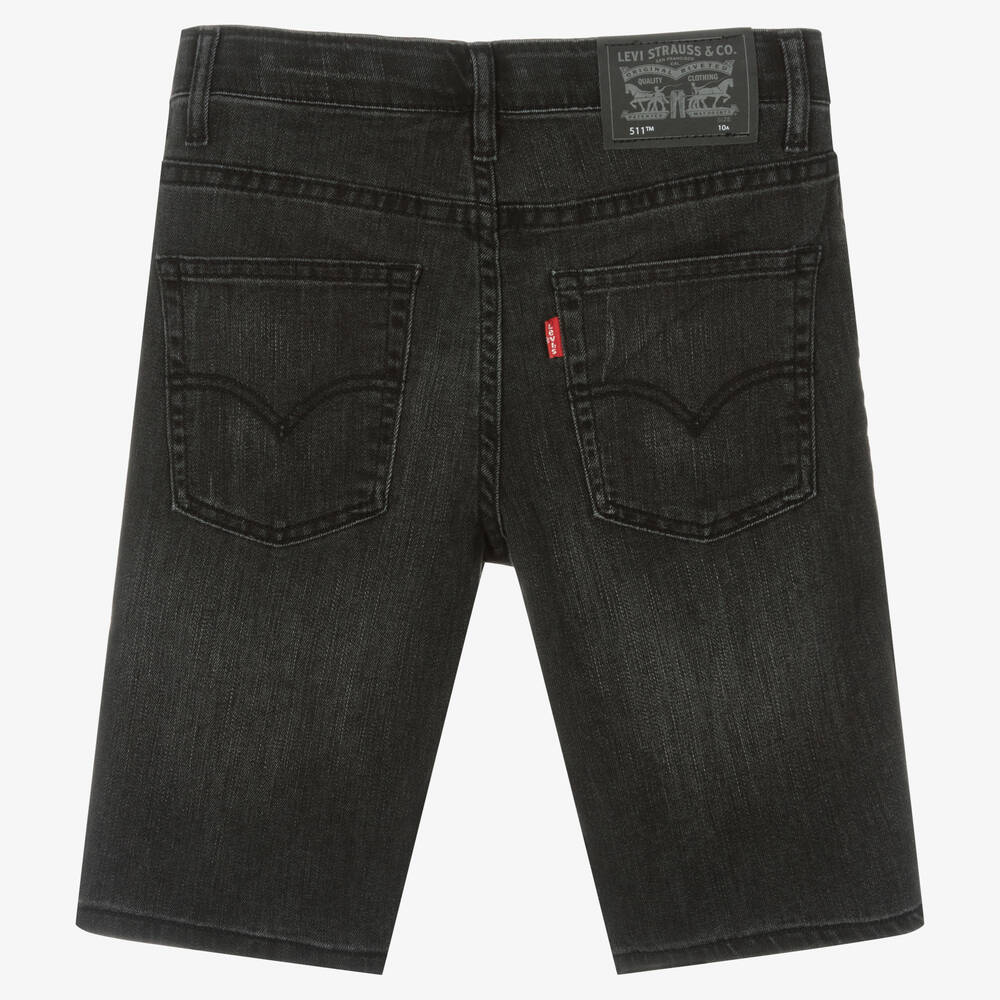 Levi's-Teen Grey Slim Fit Shorts | Childrensalon Outlet