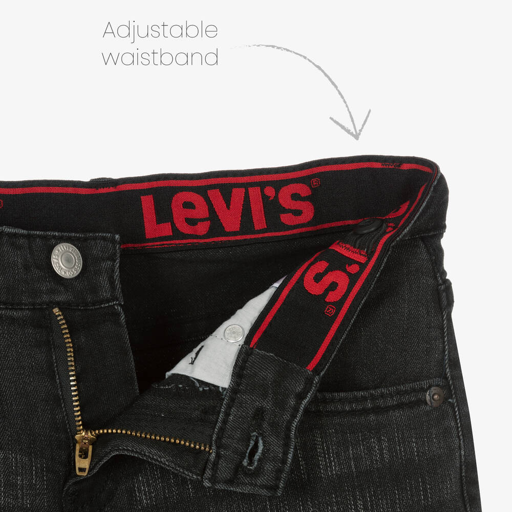 Levi's-Teen Grey Slim Fit Shorts | Childrensalon Outlet