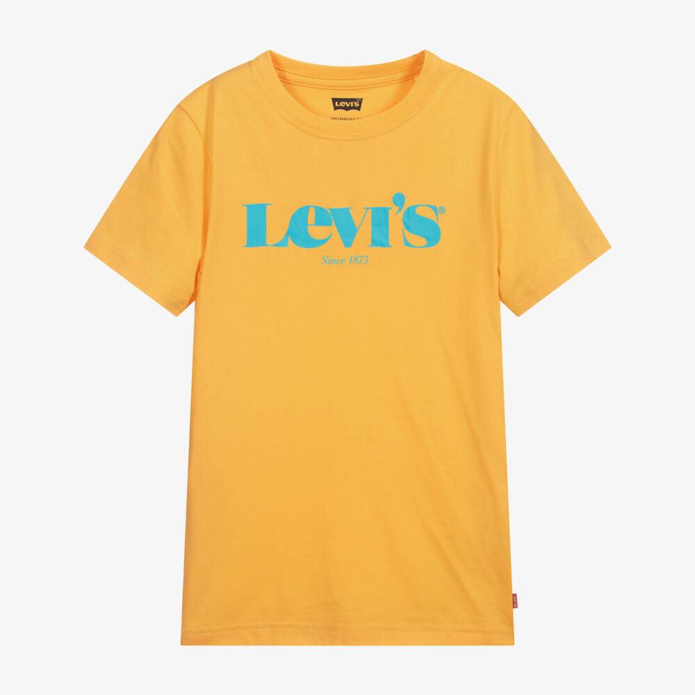Levi's-Teen Orange Logo T-Shirt | Childrensalon Outlet