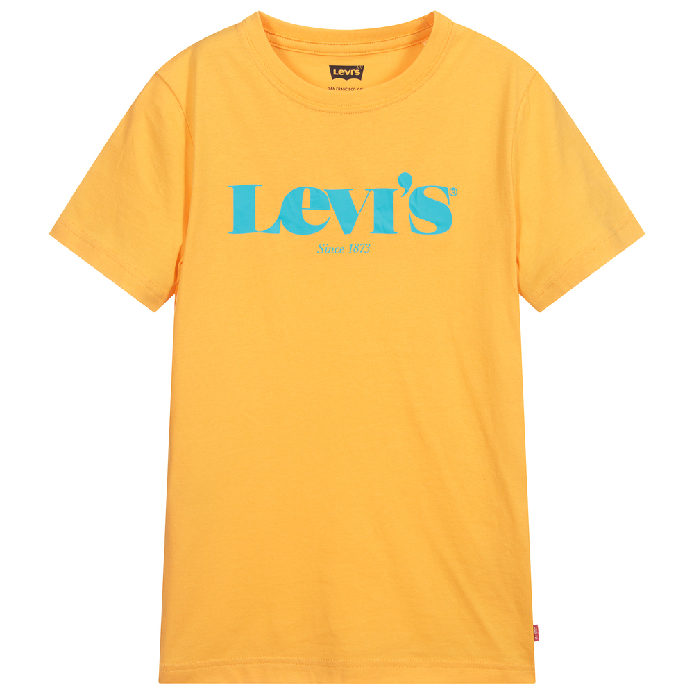 Levi's - Teen Orange Logo T-Shirt | Childrensalon
