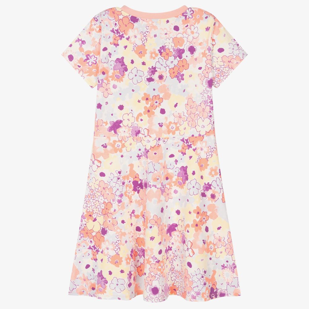 Levi's-Розовое платье-футболка с цветами для подростков | Childrensalon Outlet