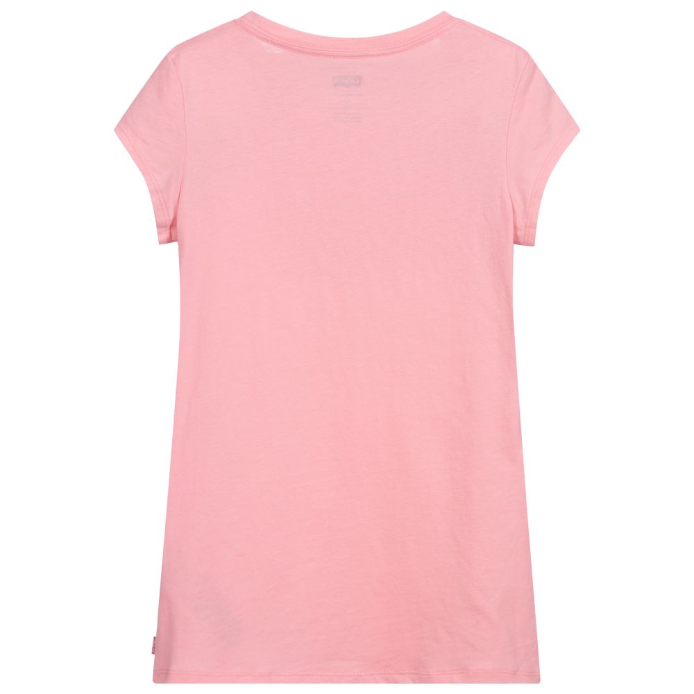 Levi's-Teen Pink Logo T-Shirt | Childrensalon Outlet