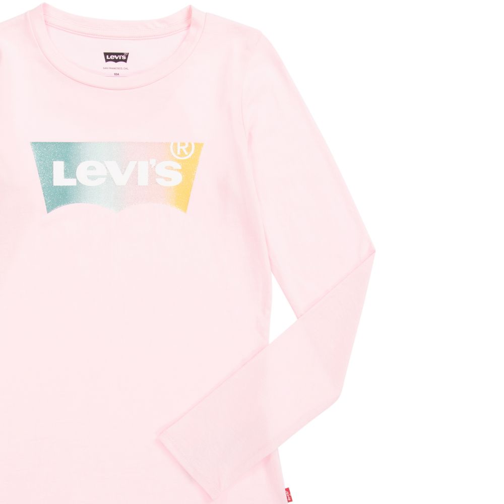 Levi's-Teen Pink Logo Top | Childrensalon Outlet