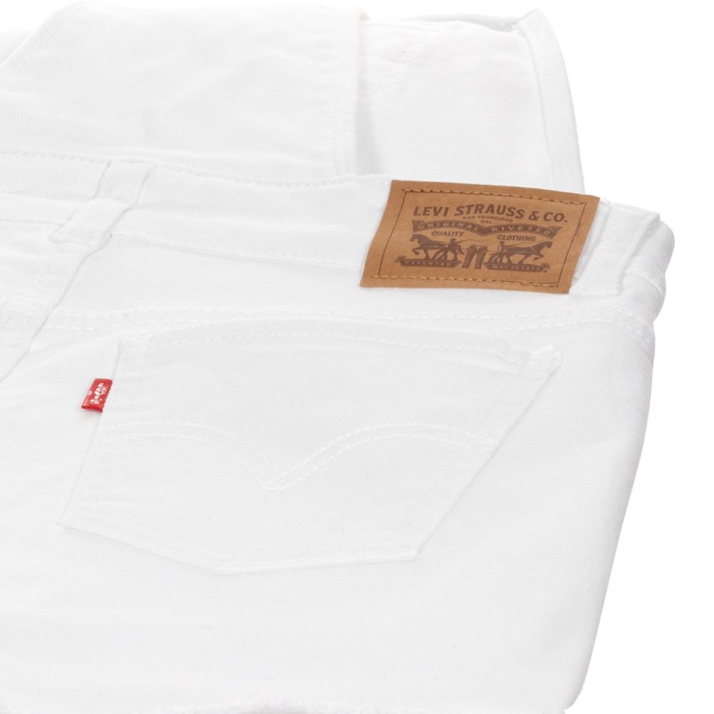 Levis white top denim