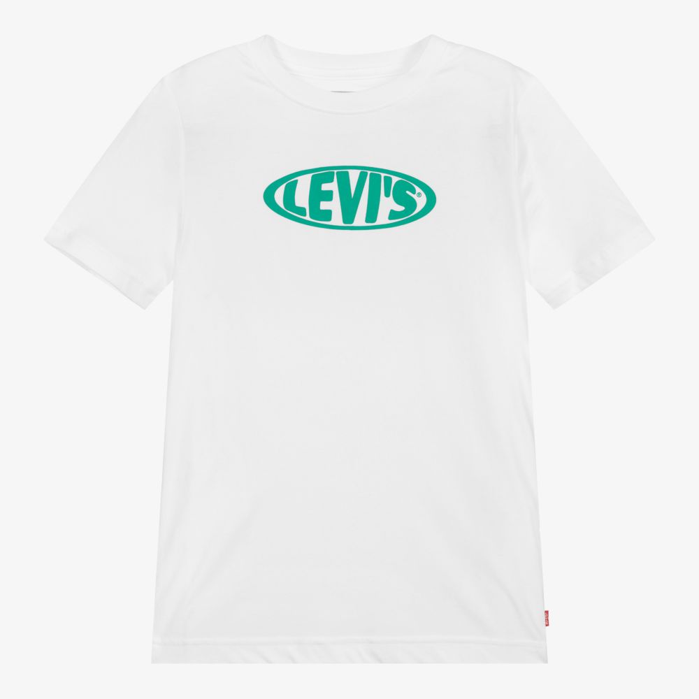 Levi's - Teen White Logo T-Shirt | Childrensalon