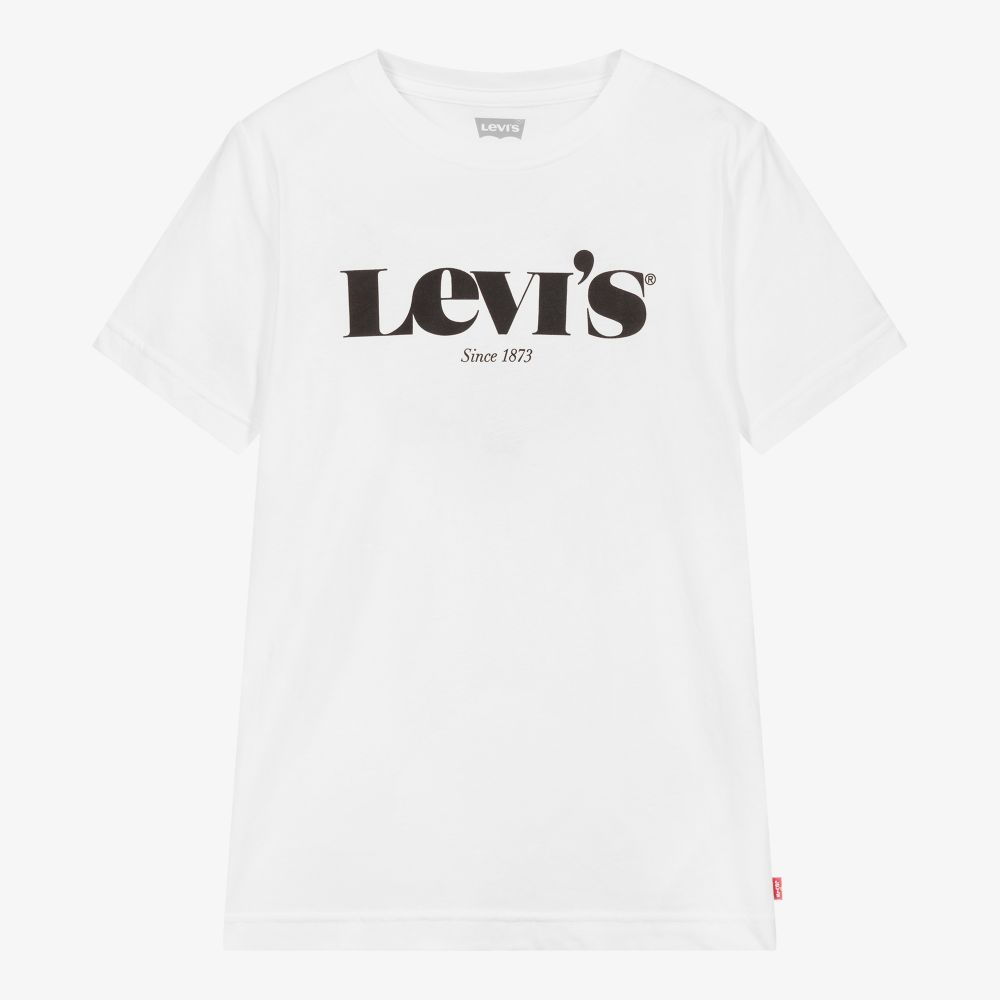 Levis logo clearance t shirt white