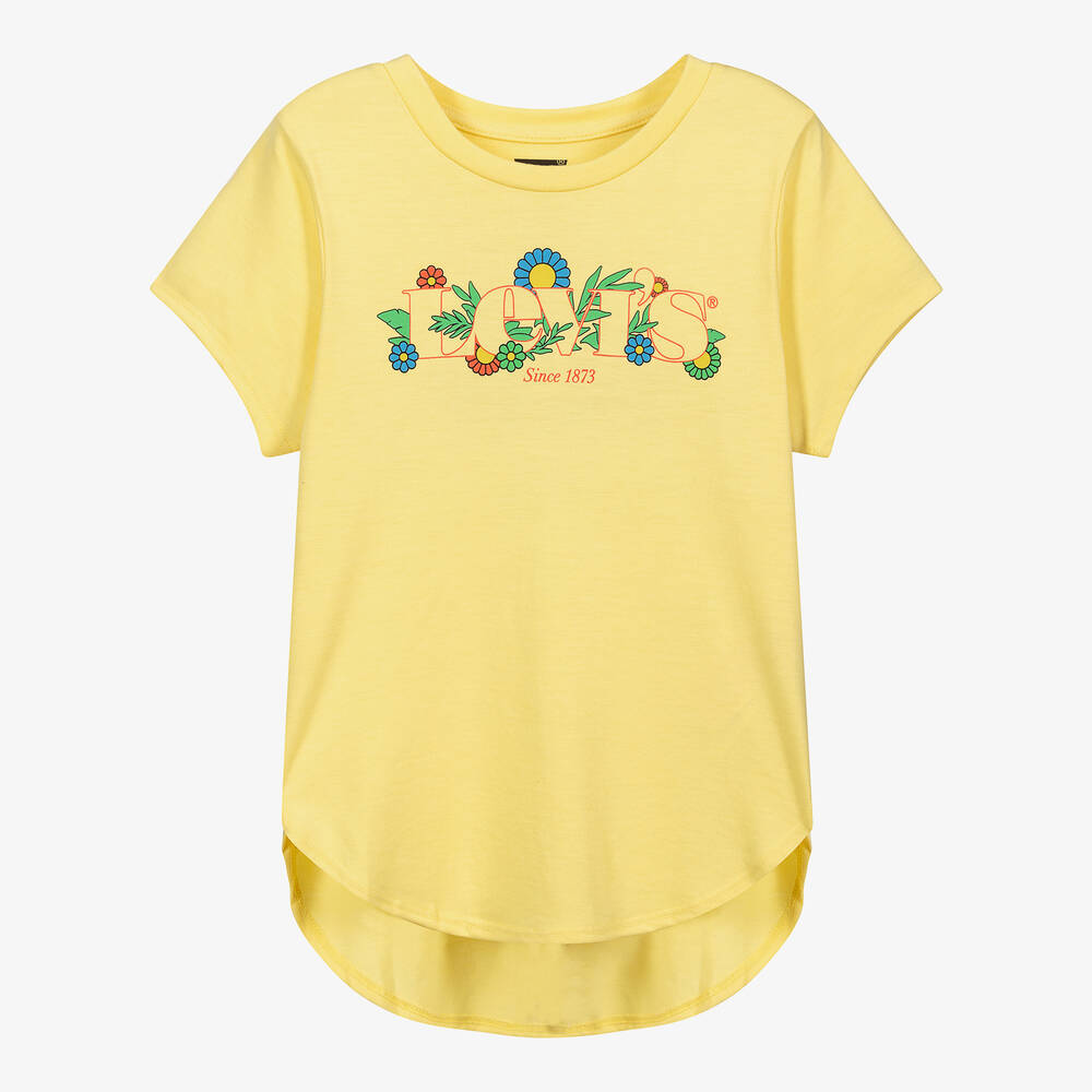 Levi's - Teen Yellow Logo T-Shirt | Childrensalon