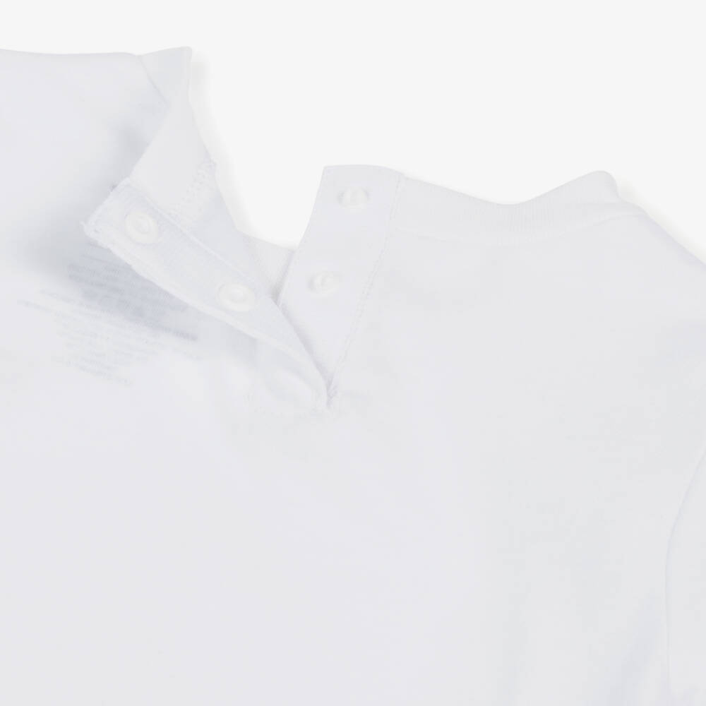 Levi's-White And Navy Short Set | Childrensalon Outlet