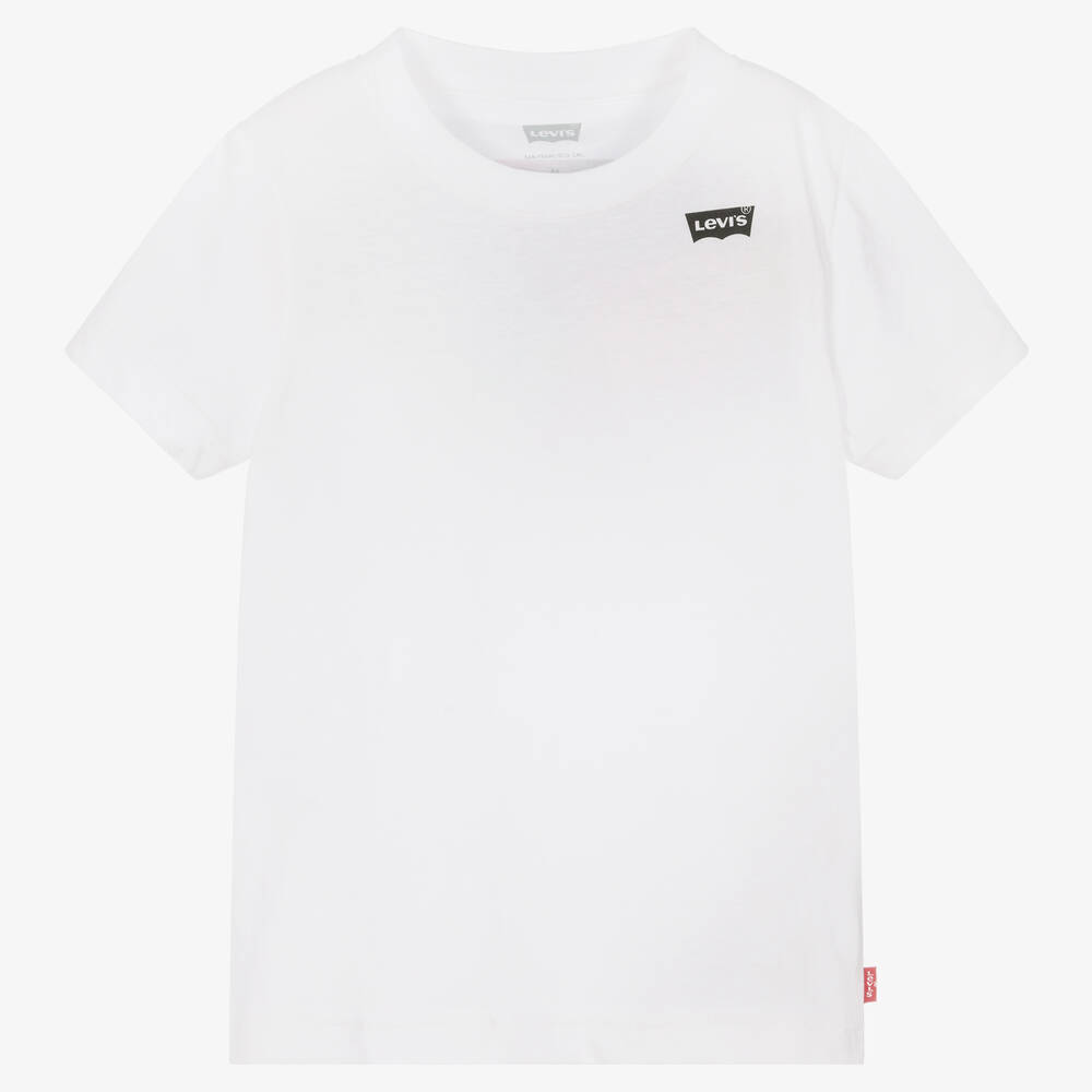 Levi's - Weißes Northern Lights T-Shirt | Childrensalon