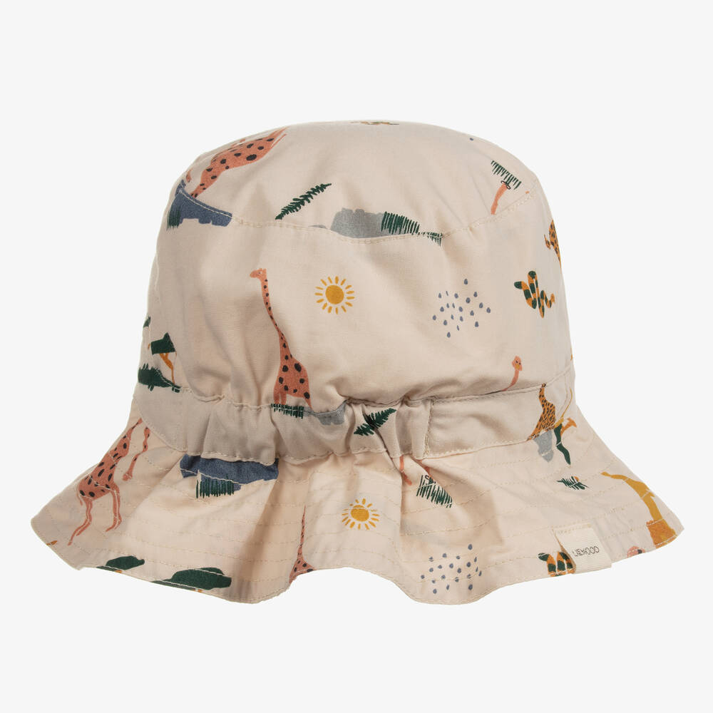 Liewood-Baby Boys Beige Cotton Hat | Childrensalon Outlet