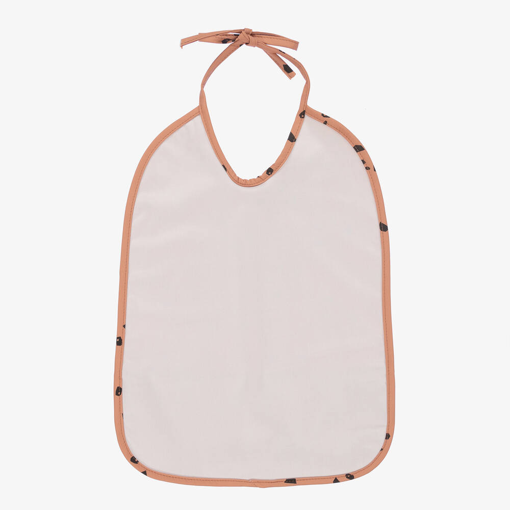 ليوود-Baby Girls Pink Panda Waterproof Bib | Childrensalon Outlet