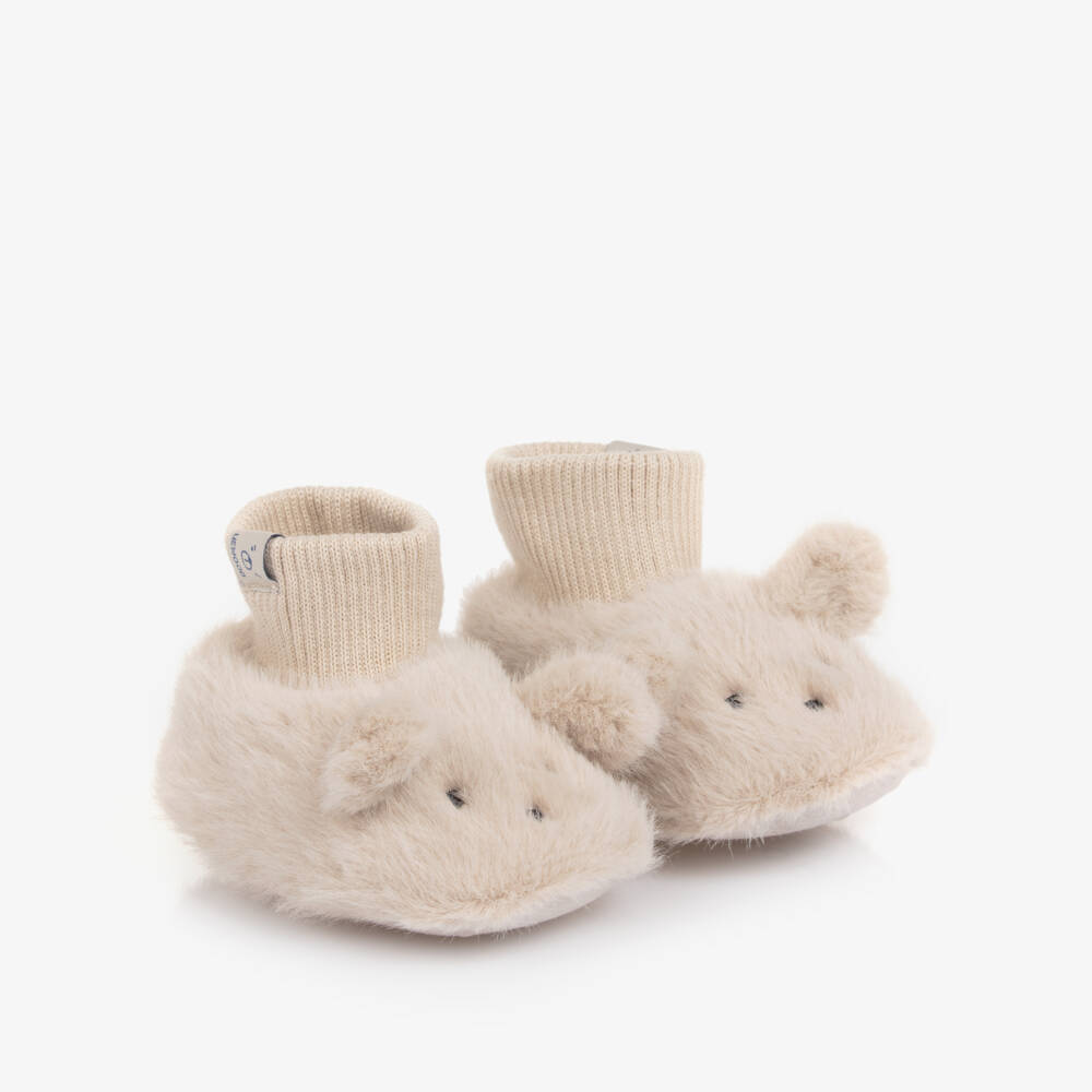 Liewood-Beige Basim Rabbit Baby Soft Toy Gift Set | Childrensalon Outlet