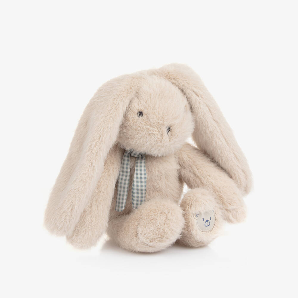 Liewood-Beige Basim Rabbit Baby Soft Toy Gift Set | Childrensalon Outlet