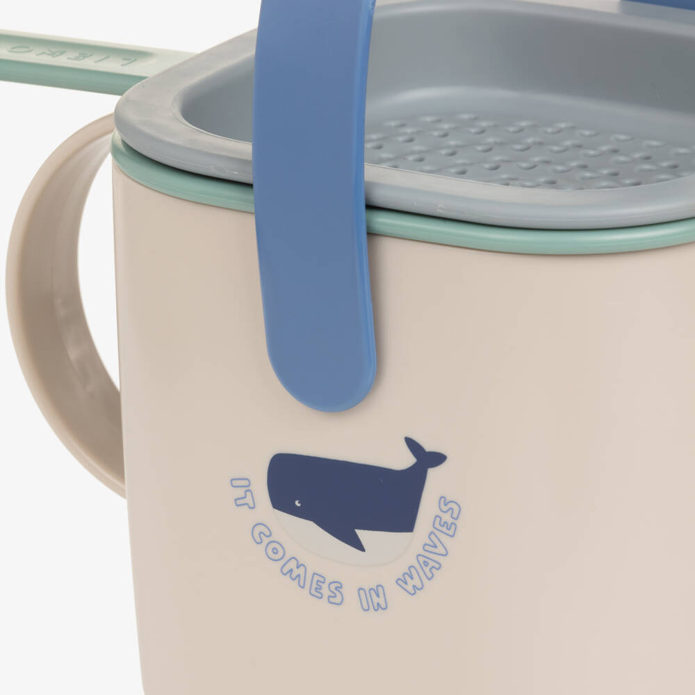 Liewood-Beige & Blue Roald Sand Set (23cm) | Childrensalon Outlet