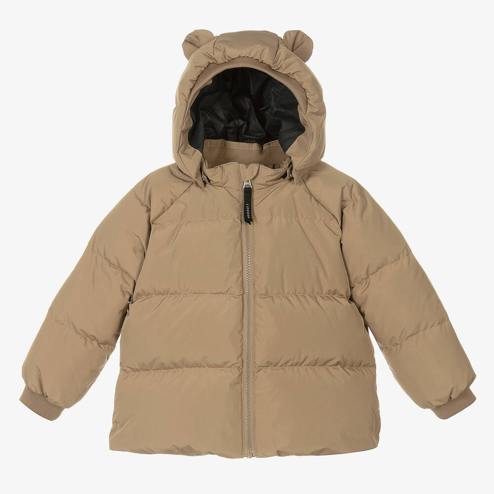 Liewood - Beige Down Puffer Jacket | Childrensalon