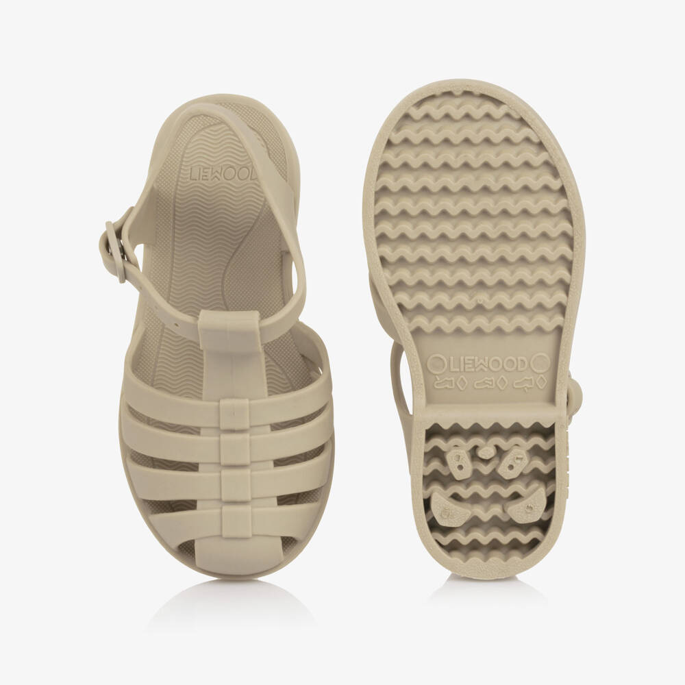 Liewood-Beige Jelly Sandals | Childrensalon Outlet
