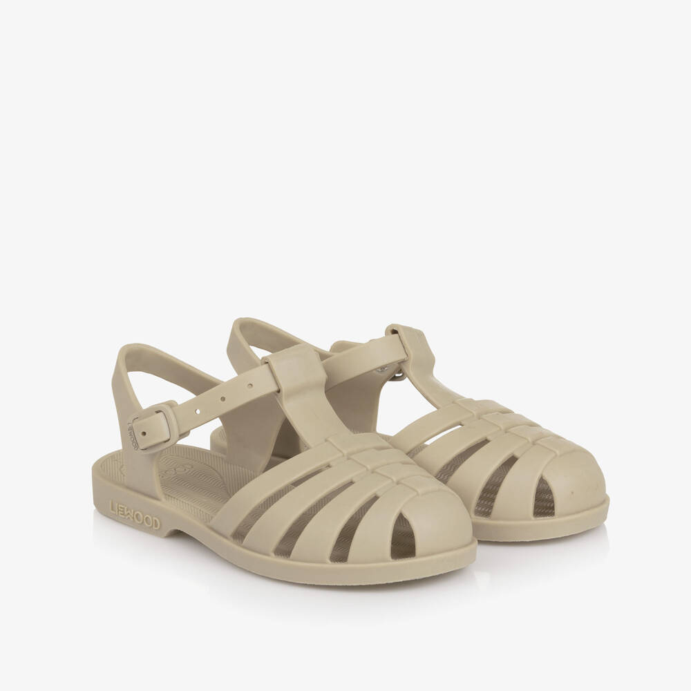 Liewood-Beige Jelly Sandals | Childrensalon Outlet