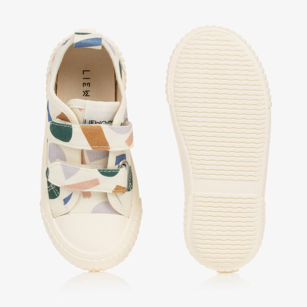 ليوود-ترينرز بشريط لاصق كانفاس لون أبيض | Childrensalon Outlet