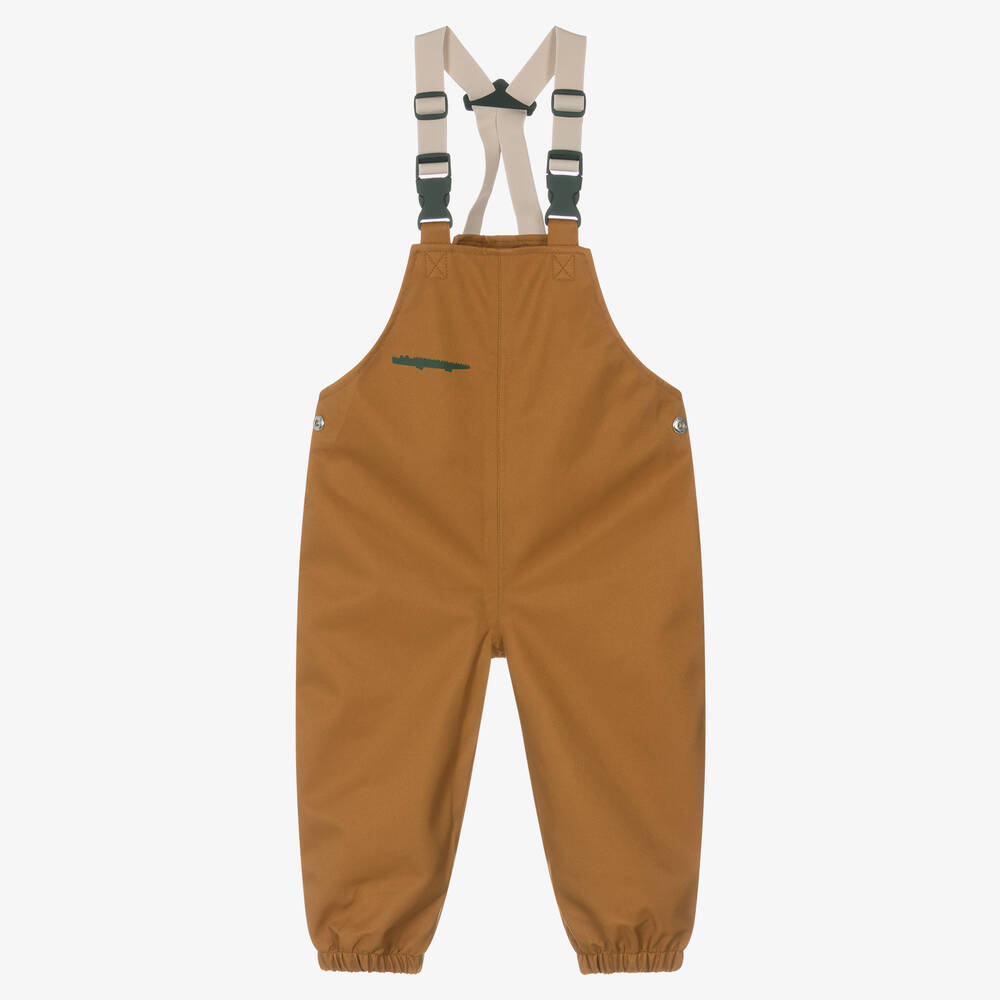 Liewood-Beige Safari Print 2 Piece Rainsuit | Childrensalon Outlet