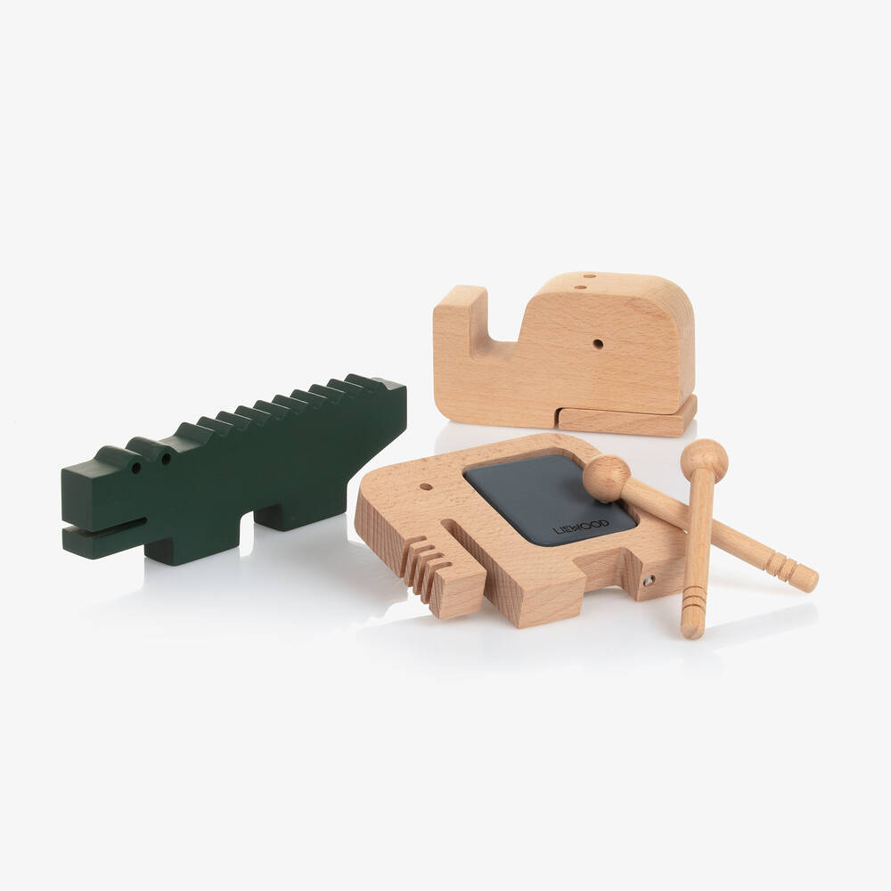 Liewood - Бежевый набор игрушек-музыкальных инструментов | Childrensalon
