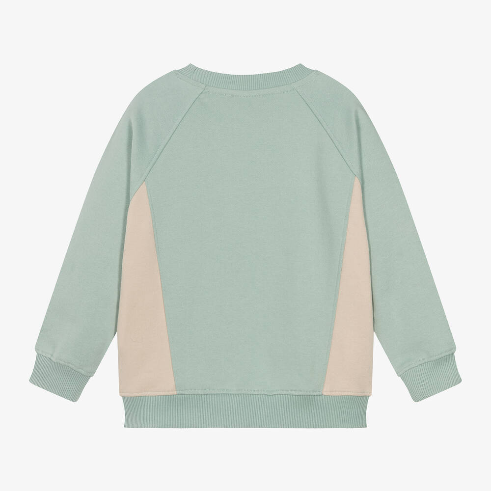 Liewood-Blue Organic Cotton Jersey Sweatshirt | Childrensalon Outlet