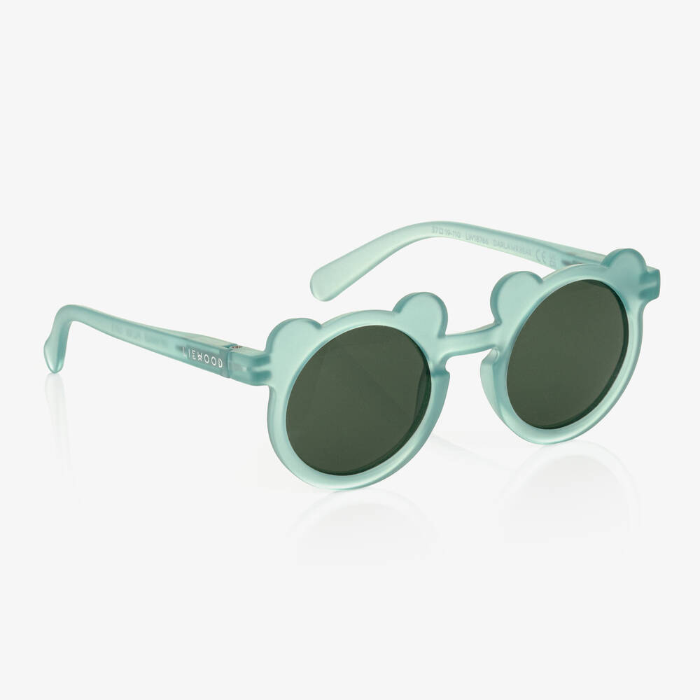 Liewood-Blue Teddy Bear Sunglasses | Childrensalon Outlet