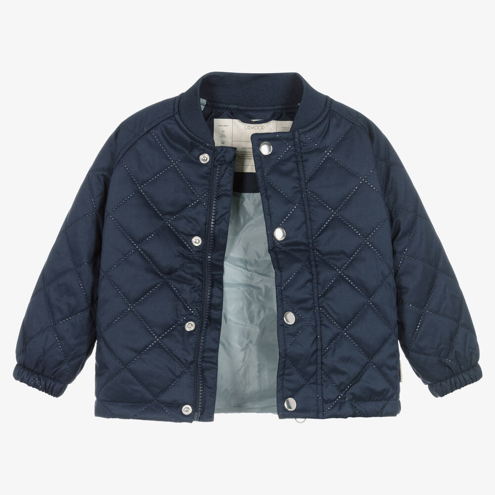 Liewood-Blue Thermal Jacket & Trouser Set | Childrensalon Outlet