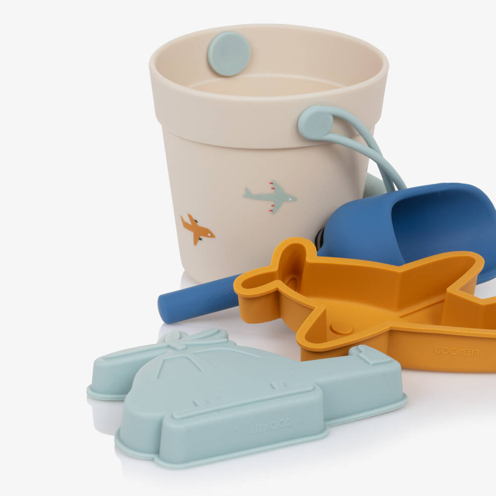 Liewood-Boys Aviator Play Set in Beige | Childrensalon Outlet