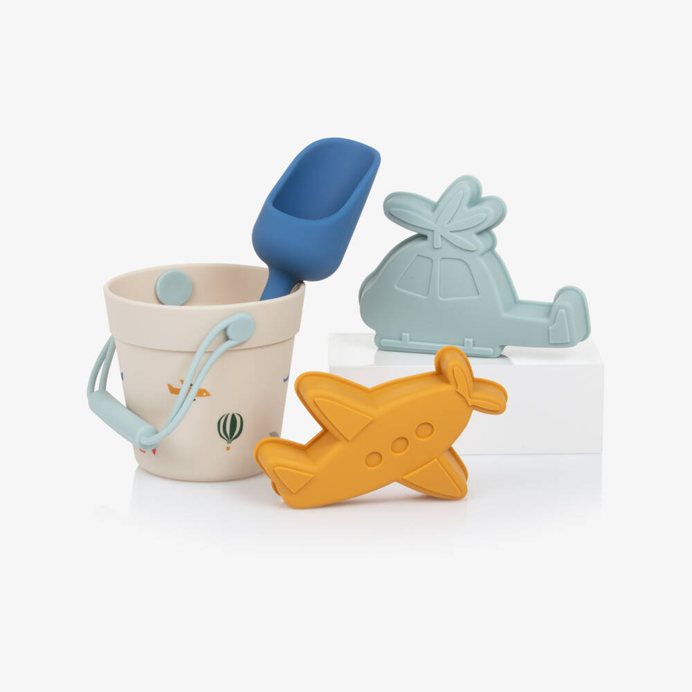 Liewood-Boys Aviator Play Set in Beige | Childrensalon Outlet