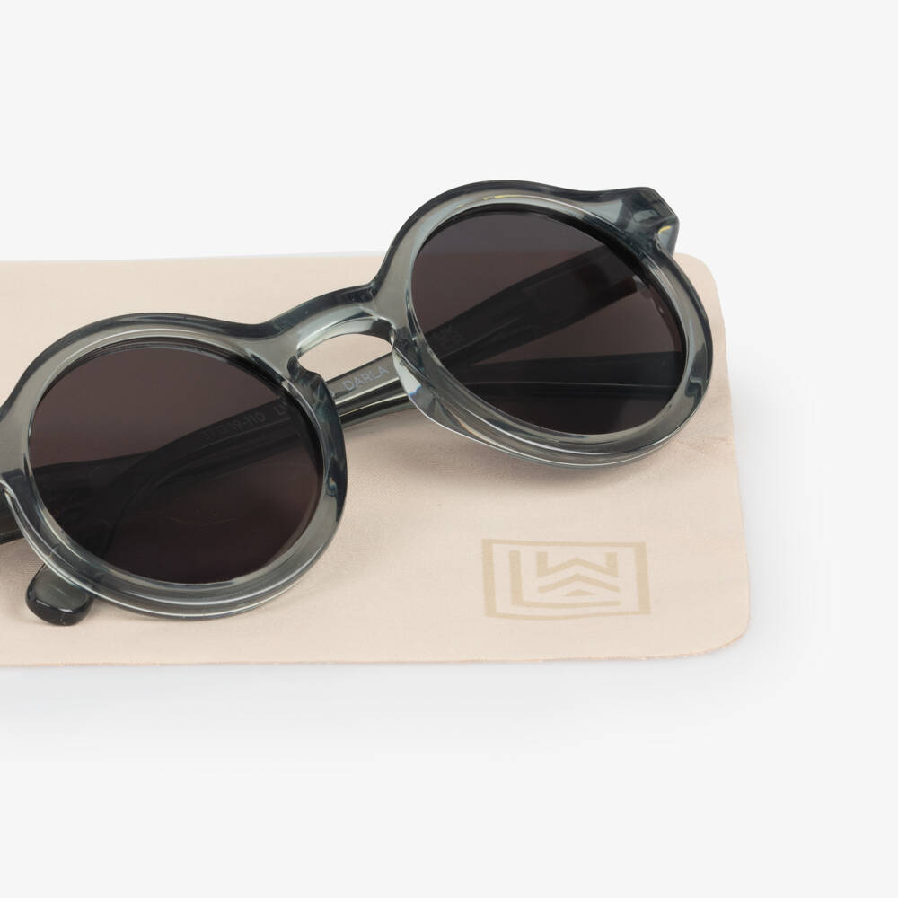 Liewood-Boys Azure Round-Shaped Shades | Childrensalon Outlet