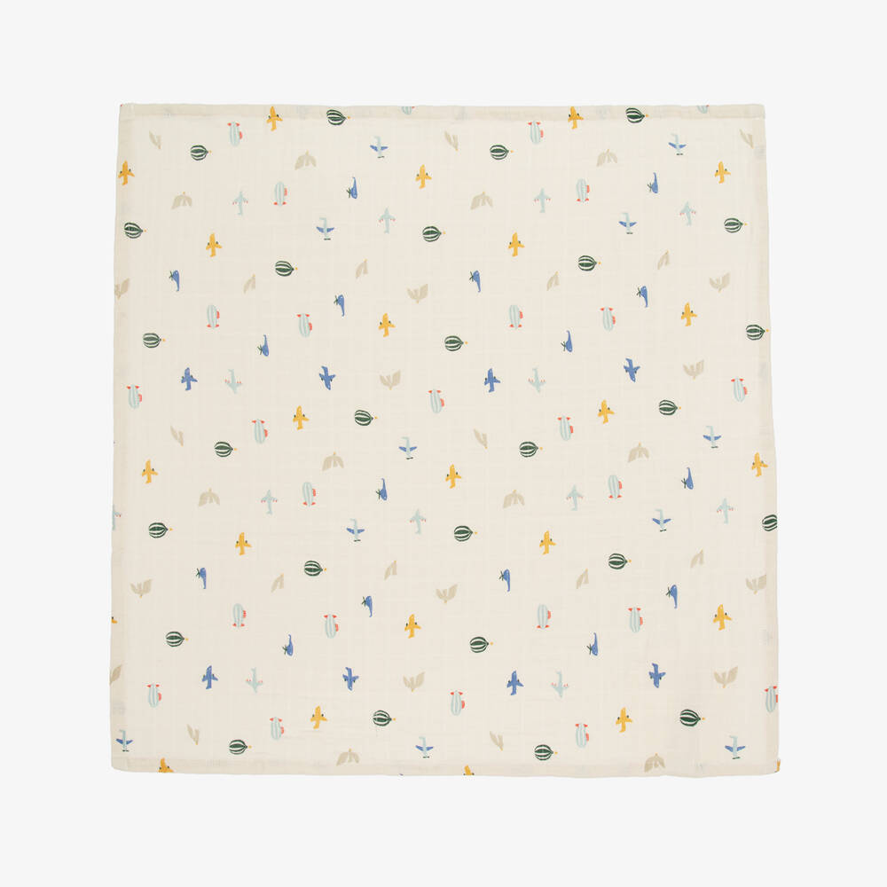 Liewood-Boys Beige Aviator Muslin Duo | Childrensalon Outlet