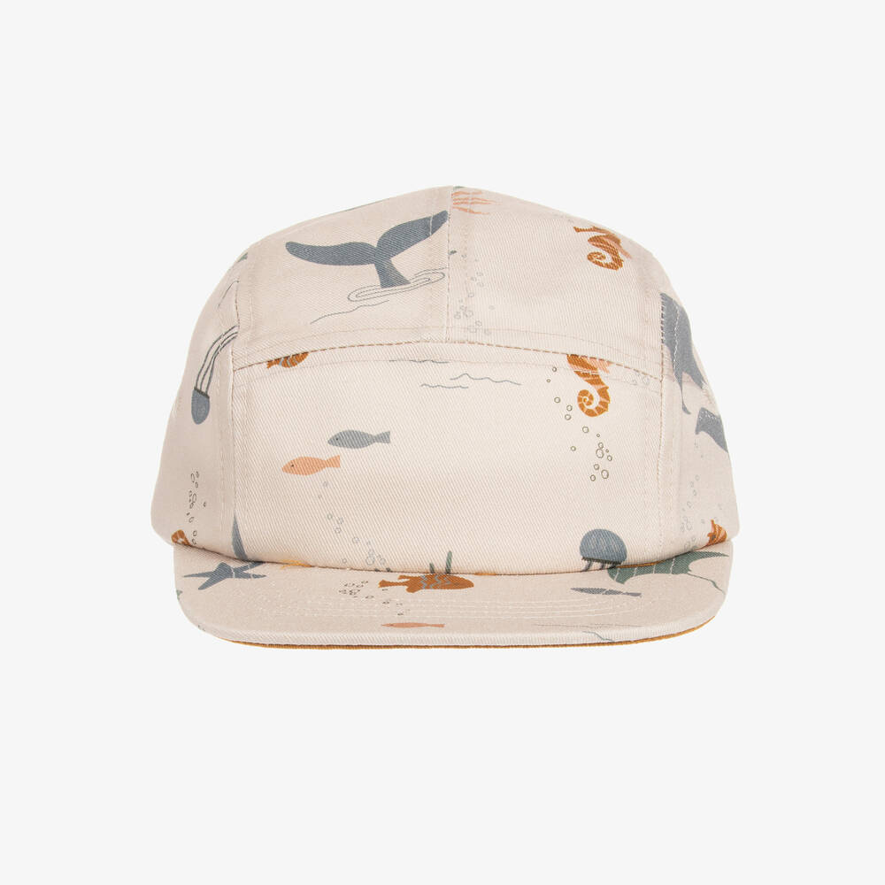 ليوود-كاب قطن عضوي تويل لون بيج للأولاد | Childrensalon Outlet