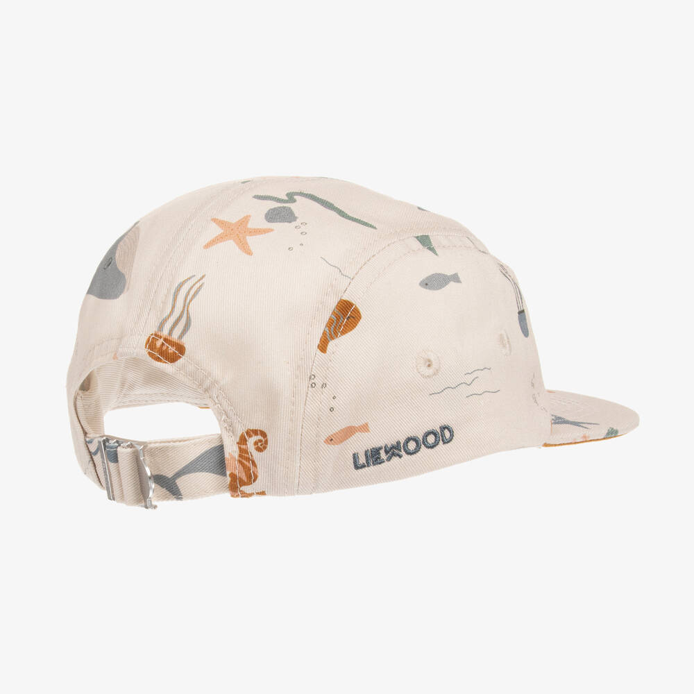 ليوود-كاب قطن عضوي تويل لون بيج للأولاد | Childrensalon Outlet