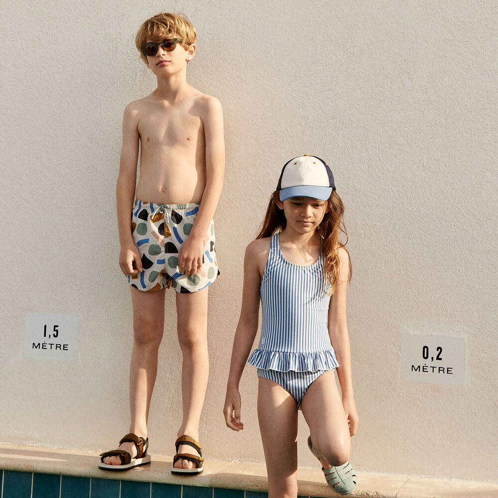 ليوود-شورت سباحة لون بيج للأولاد (UPF 40+) | Childrensalon Outlet