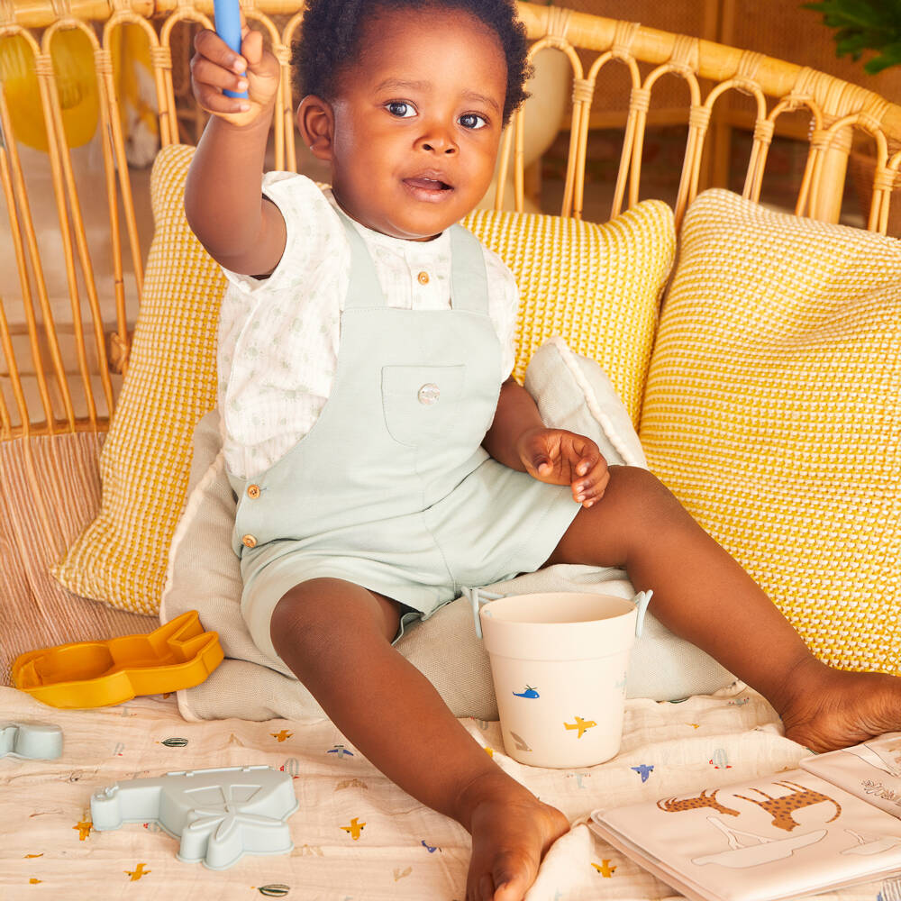 Liewood-Boys Beige Jungle Water Storybook | Childrensalon Outlet