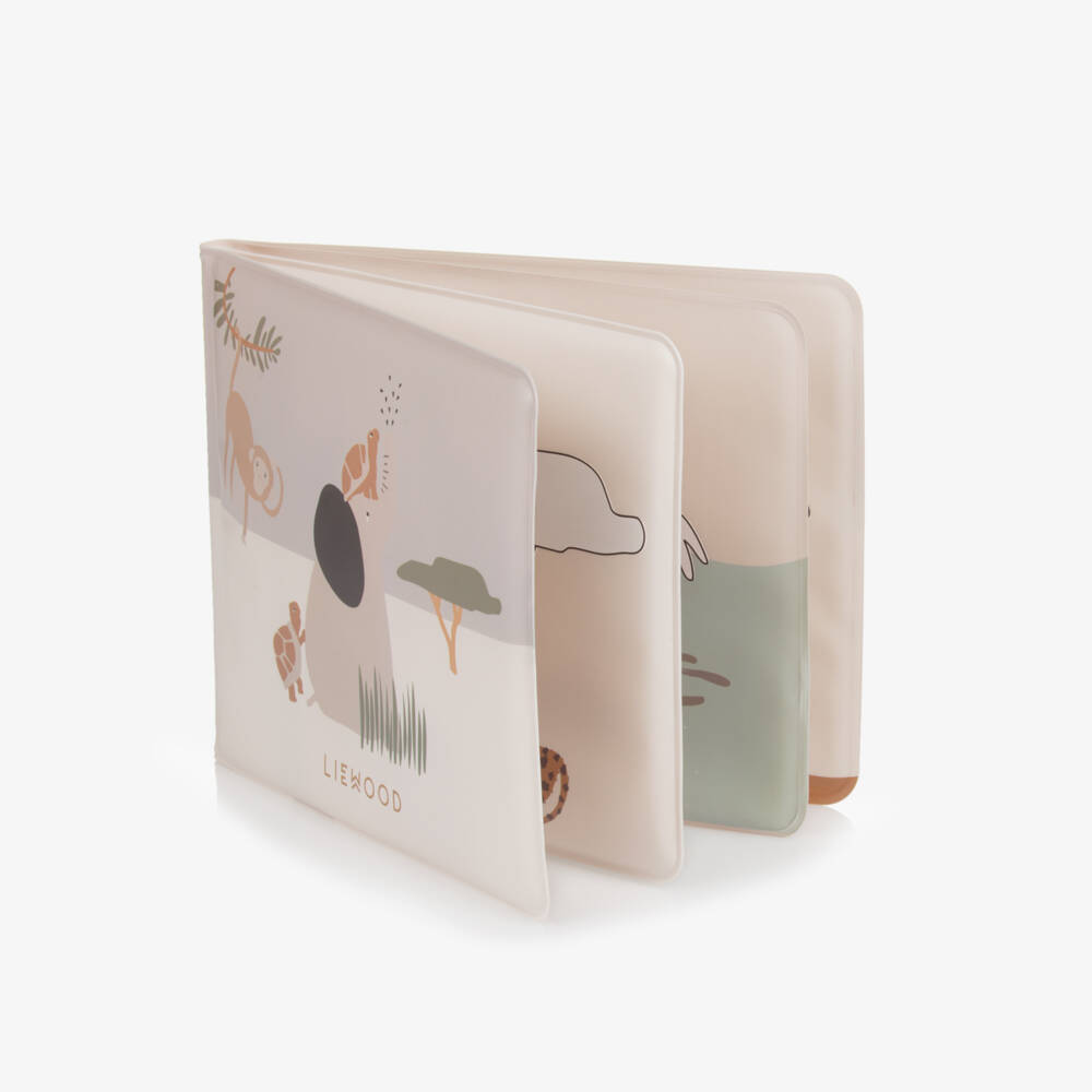 Liewood-Boys Beige Jungle Water Storybook | Childrensalon Outlet