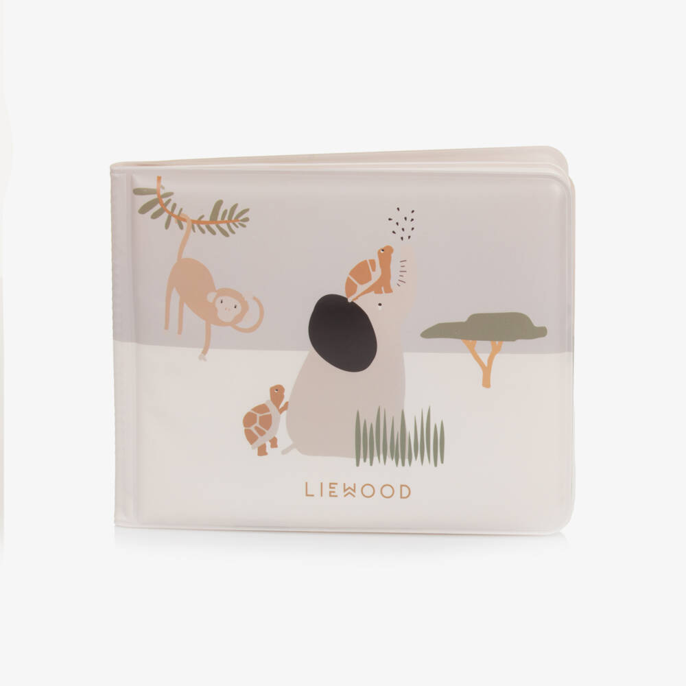 Liewood-Boys Beige Jungle Water Storybook | Childrensalon Outlet